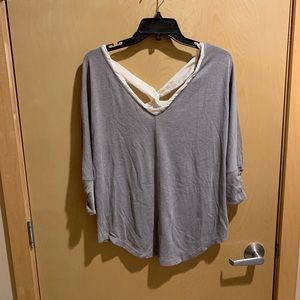 Deletta 3/4 sleeve top from Anthropologie